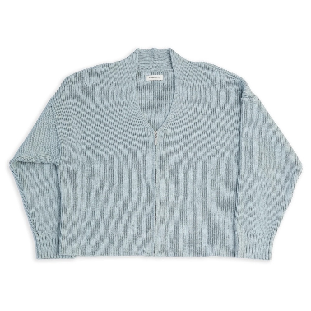 James Street Co zip up worn a couple time
